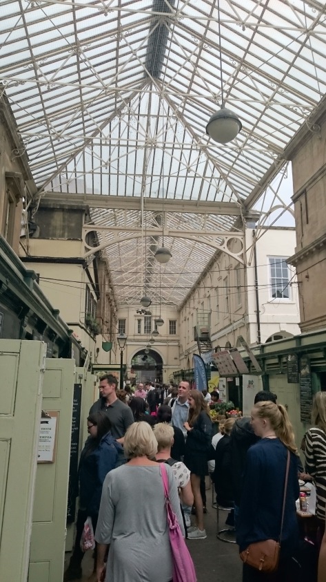 The central arcade at St Nicholas Market