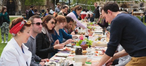 Join the mass Eat In on 4th May as part of Food Connections