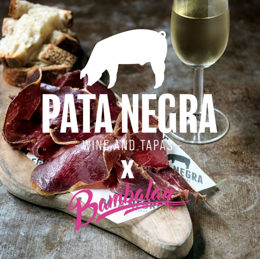 Pata Negra wine and tapas at Bambalan